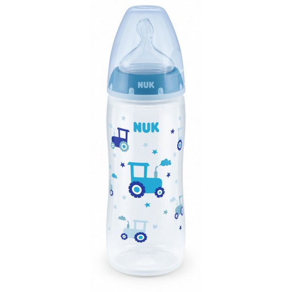 Продукт NUK First Choice РР Temperature control - Шише 360мл силикон микс XL + box - 0 - BG Hlapeta